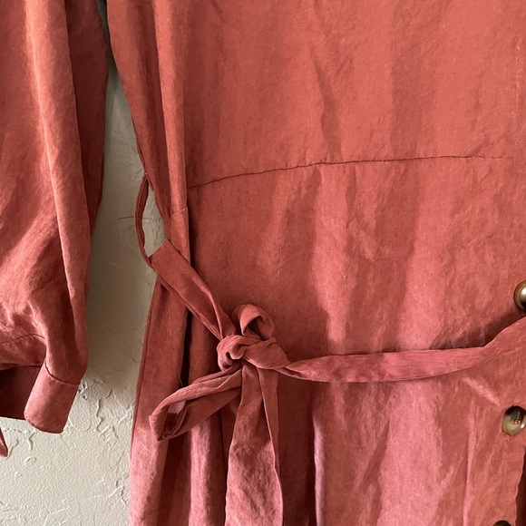 Party Dress Burnt Orange - Picture 5 of 10